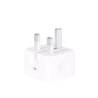 25W iPhone USB-C PD Power Adapter Charger 3 Pin (UK Pin)